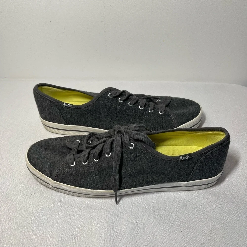 Keds Gray Sneakers. Size 11. Classic and comfortable. Perfect for spring! - Picture 2 of 12